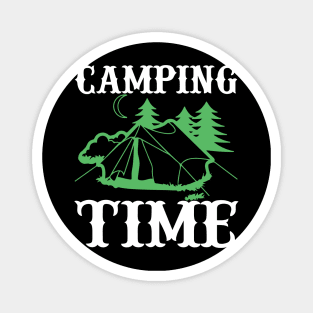 Camping Time T Shirt For Women Men Magnet